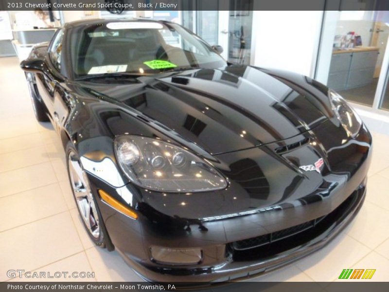 Black / Ebony 2013 Chevrolet Corvette Grand Sport Coupe