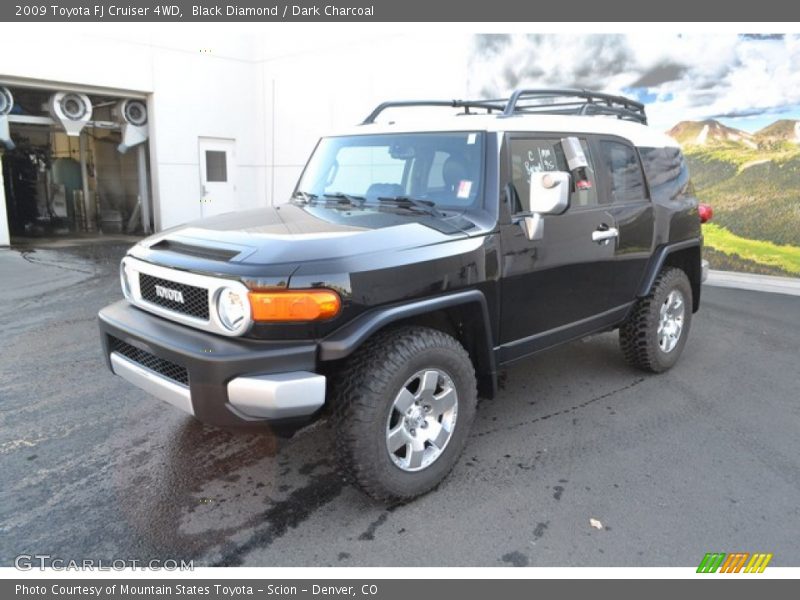 Black Diamond / Dark Charcoal 2009 Toyota FJ Cruiser 4WD