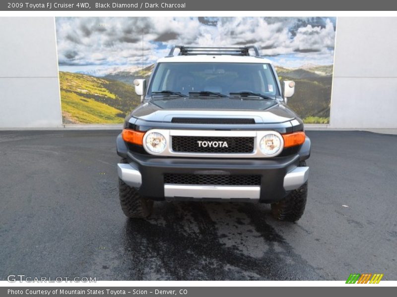 Black Diamond / Dark Charcoal 2009 Toyota FJ Cruiser 4WD