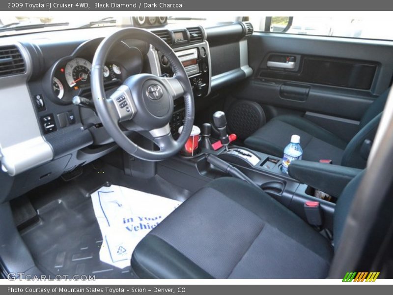 Black Diamond / Dark Charcoal 2009 Toyota FJ Cruiser 4WD