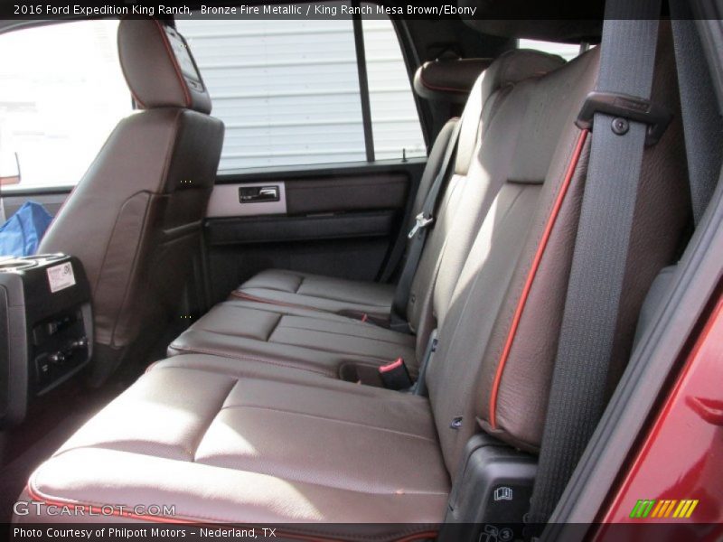 Rear Seat of 2016 Expedition King Ranch