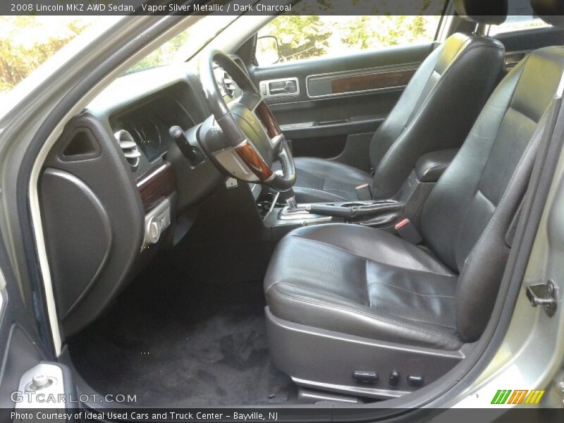 Vapor Silver Metallic / Dark Charcoal 2008 Lincoln MKZ AWD Sedan