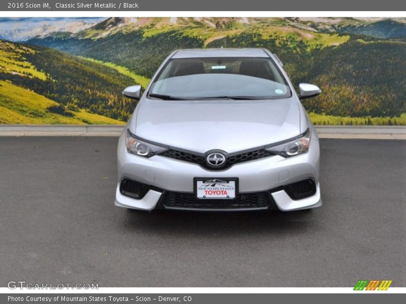 Classic Silver Metallic / Black 2016 Scion iM