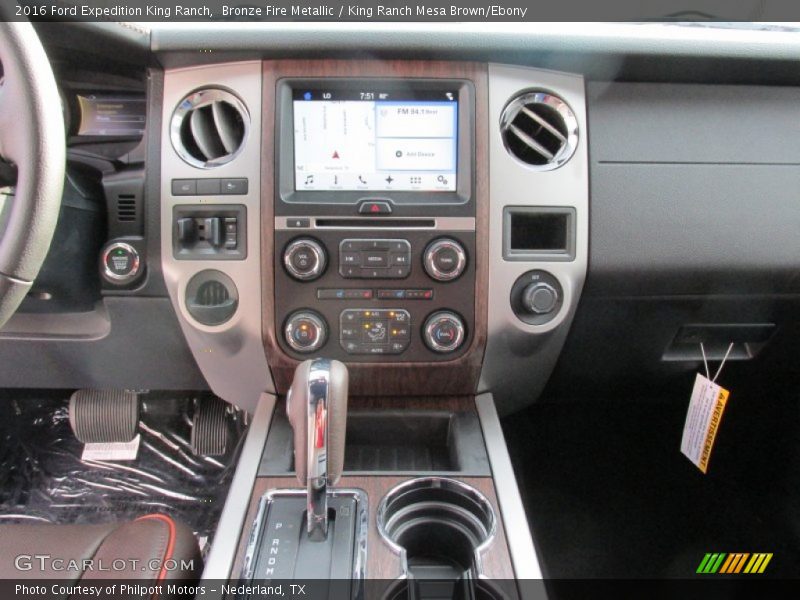 Controls of 2016 Expedition King Ranch