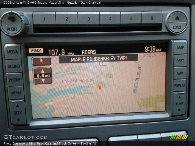 Navigation of 2008 MKZ AWD Sedan