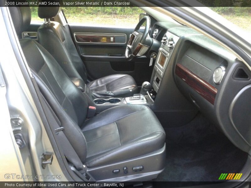 Vapor Silver Metallic / Dark Charcoal 2008 Lincoln MKZ AWD Sedan