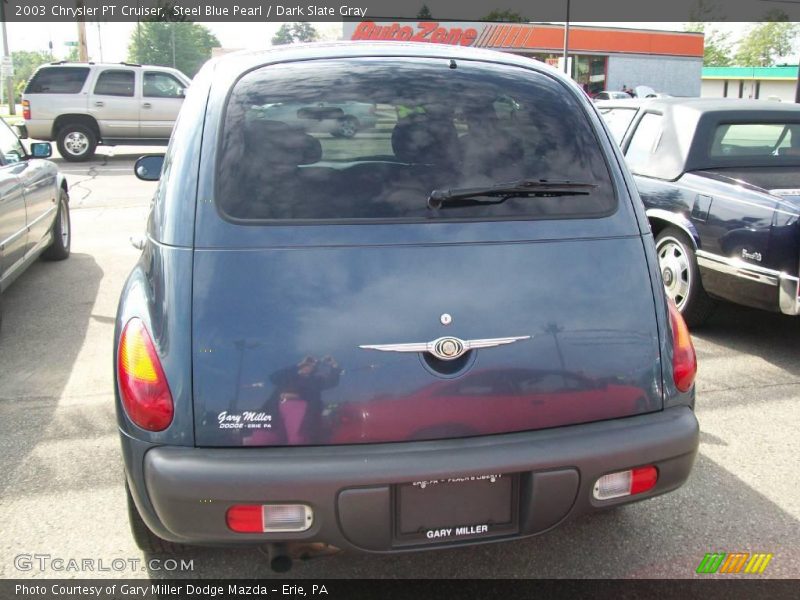 Steel Blue Pearl / Dark Slate Gray 2003 Chrysler PT Cruiser