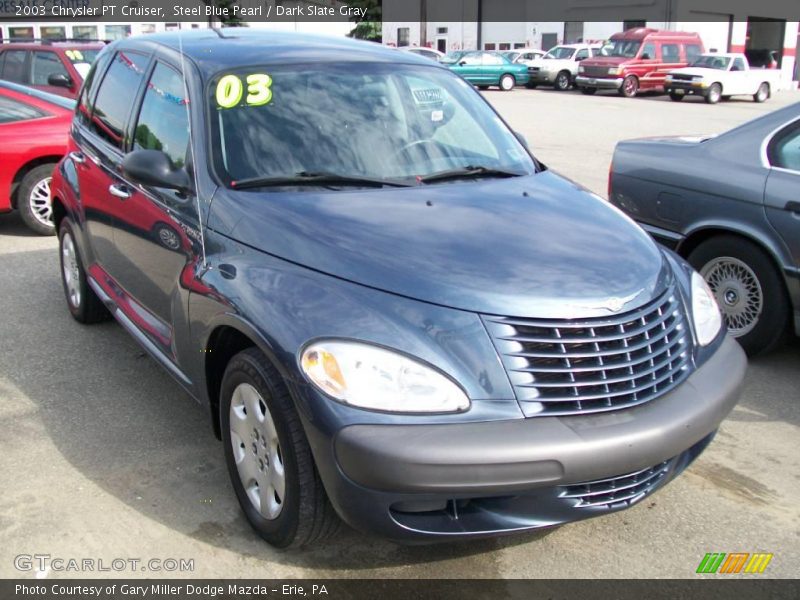 Steel Blue Pearl / Dark Slate Gray 2003 Chrysler PT Cruiser