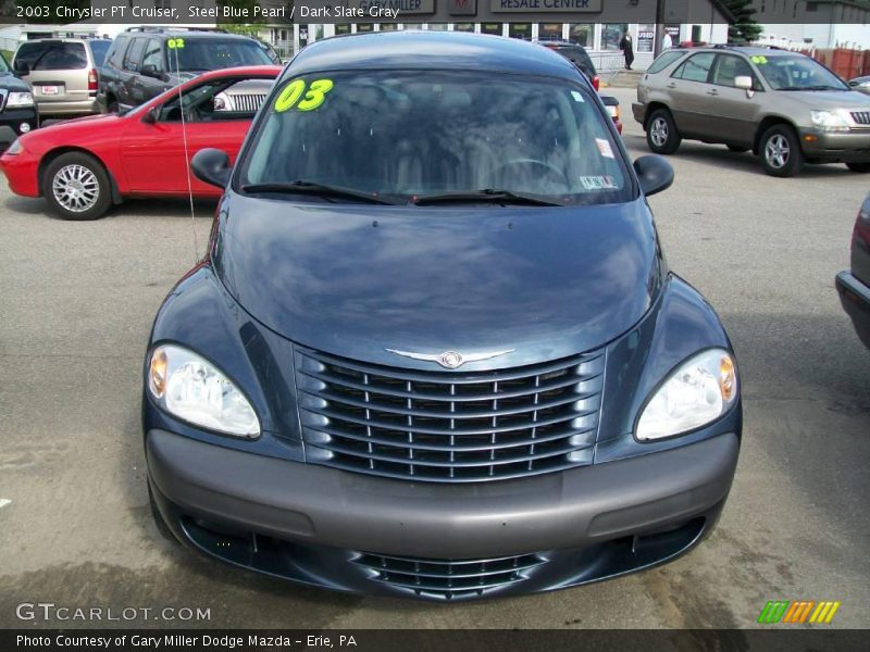 Steel Blue Pearl / Dark Slate Gray 2003 Chrysler PT Cruiser