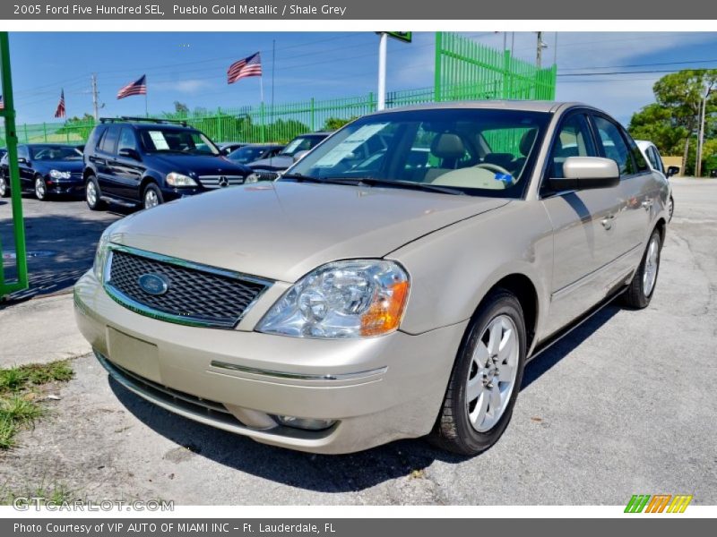 Pueblo Gold Metallic / Shale Grey 2005 Ford Five Hundred SEL