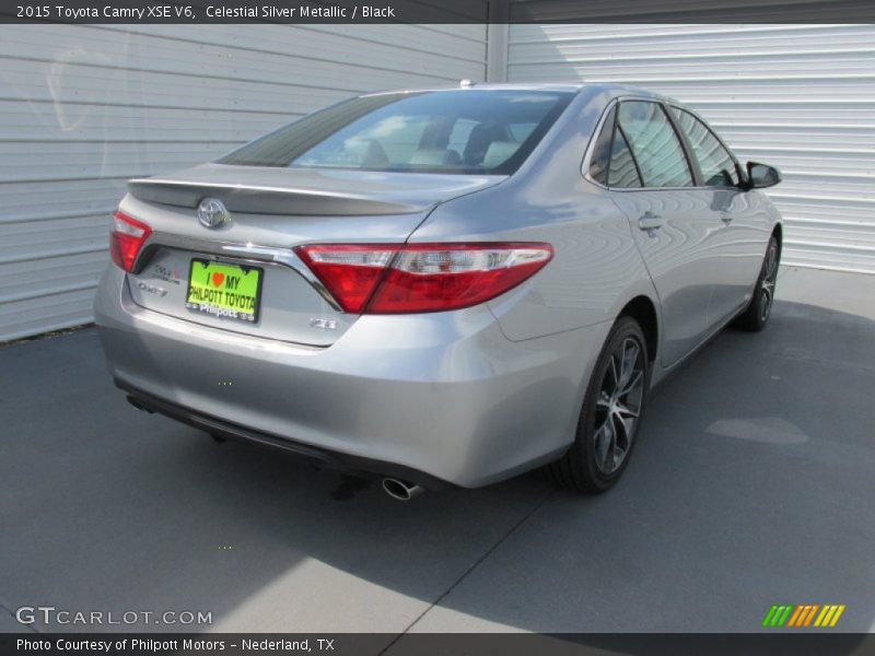 Celestial Silver Metallic / Black 2015 Toyota Camry XSE V6