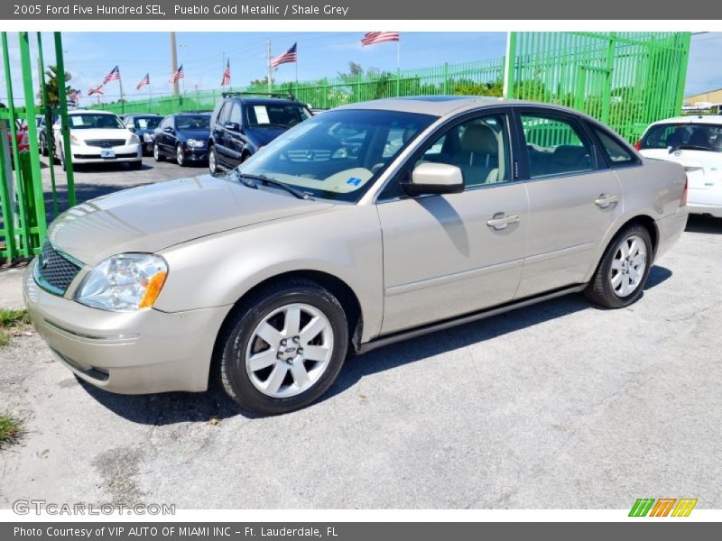 Pueblo Gold Metallic / Shale Grey 2005 Ford Five Hundred SEL