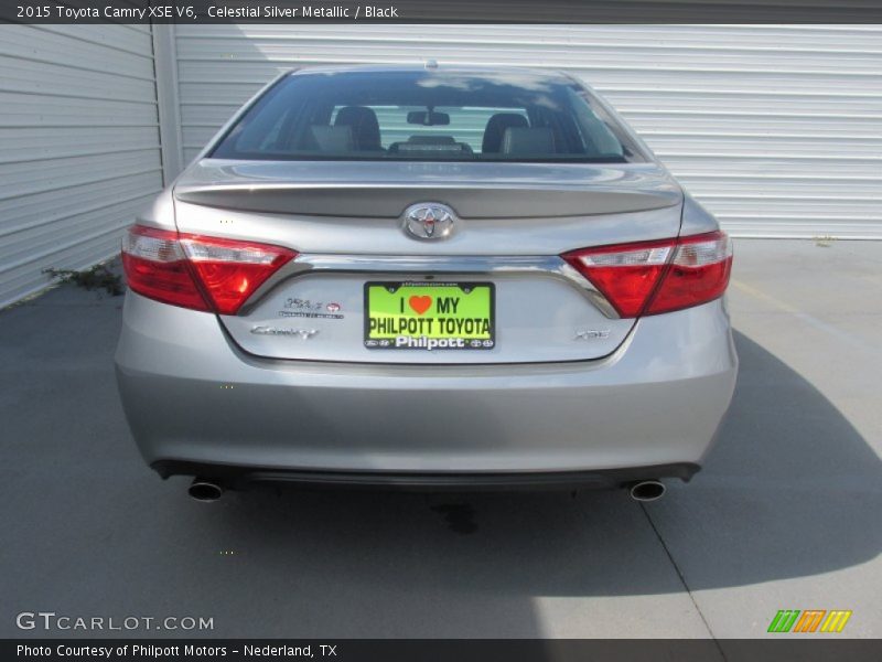 Celestial Silver Metallic / Black 2015 Toyota Camry XSE V6