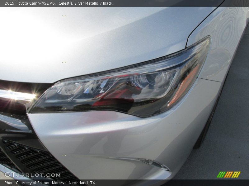 Celestial Silver Metallic / Black 2015 Toyota Camry XSE V6