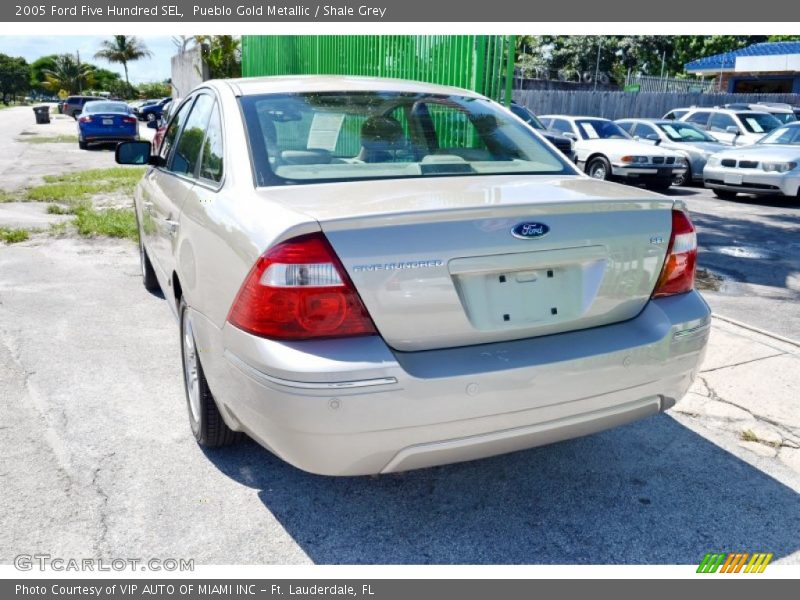 Pueblo Gold Metallic / Shale Grey 2005 Ford Five Hundred SEL