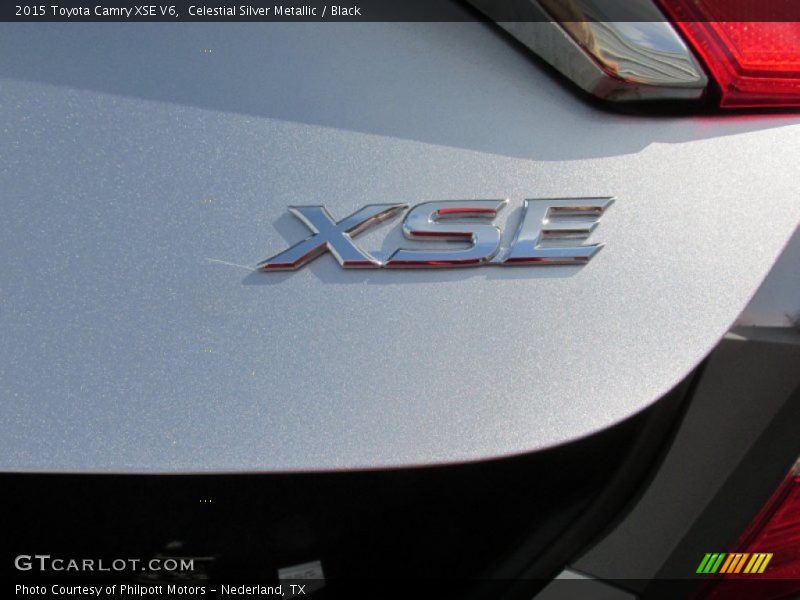 Celestial Silver Metallic / Black 2015 Toyota Camry XSE V6