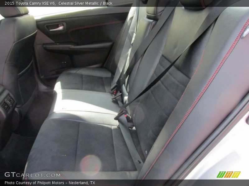 Celestial Silver Metallic / Black 2015 Toyota Camry XSE V6