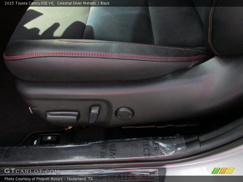 Celestial Silver Metallic / Black 2015 Toyota Camry XSE V6