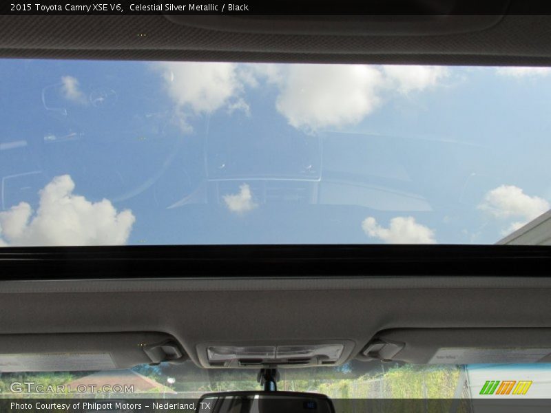 Celestial Silver Metallic / Black 2015 Toyota Camry XSE V6