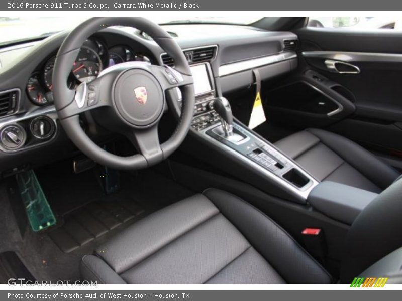  2016 911 Turbo S Coupe Black Interior