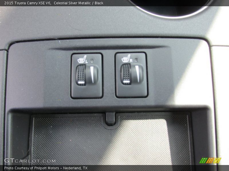 Celestial Silver Metallic / Black 2015 Toyota Camry XSE V6