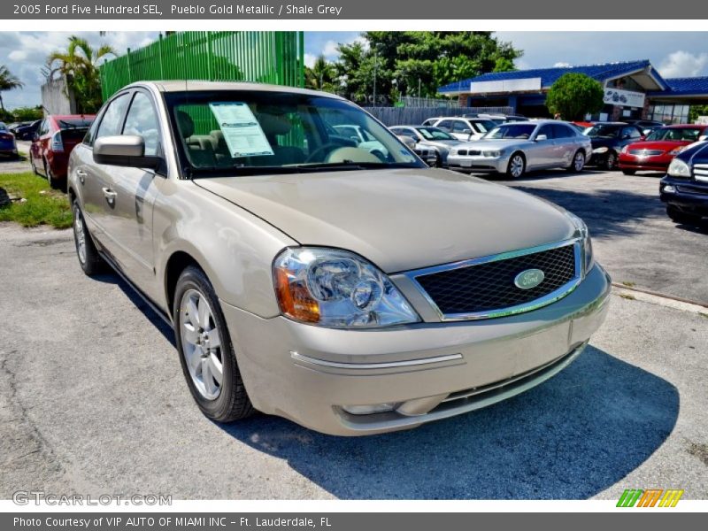 Pueblo Gold Metallic / Shale Grey 2005 Ford Five Hundred SEL