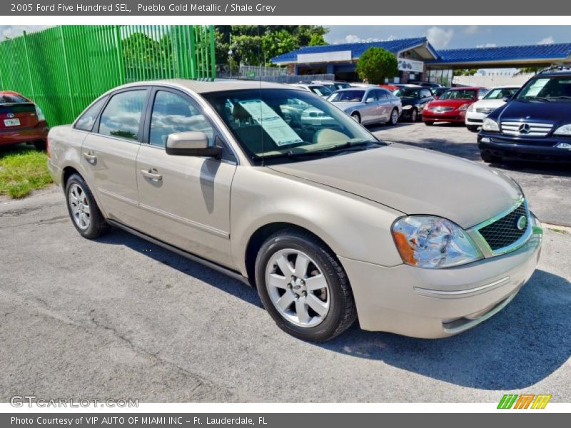 Pueblo Gold Metallic / Shale Grey 2005 Ford Five Hundred SEL