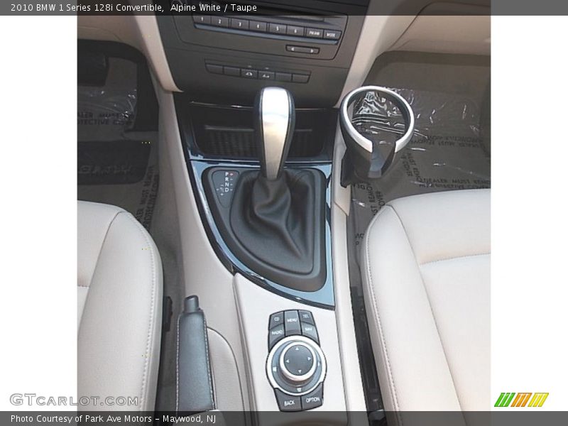 Alpine White / Taupe 2010 BMW 1 Series 128i Convertible