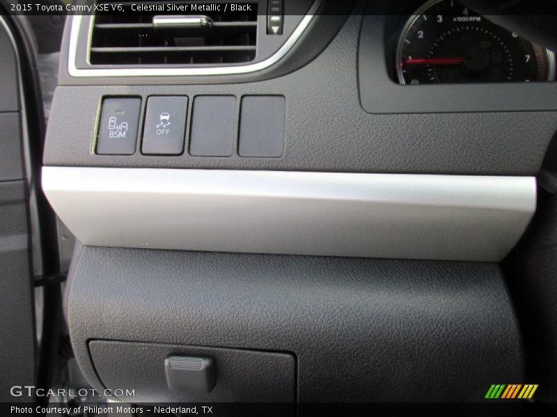 Celestial Silver Metallic / Black 2015 Toyota Camry XSE V6