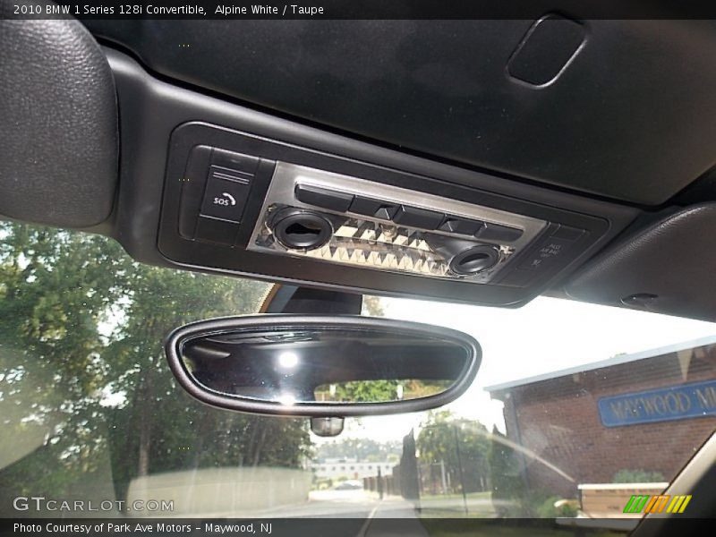 Alpine White / Taupe 2010 BMW 1 Series 128i Convertible