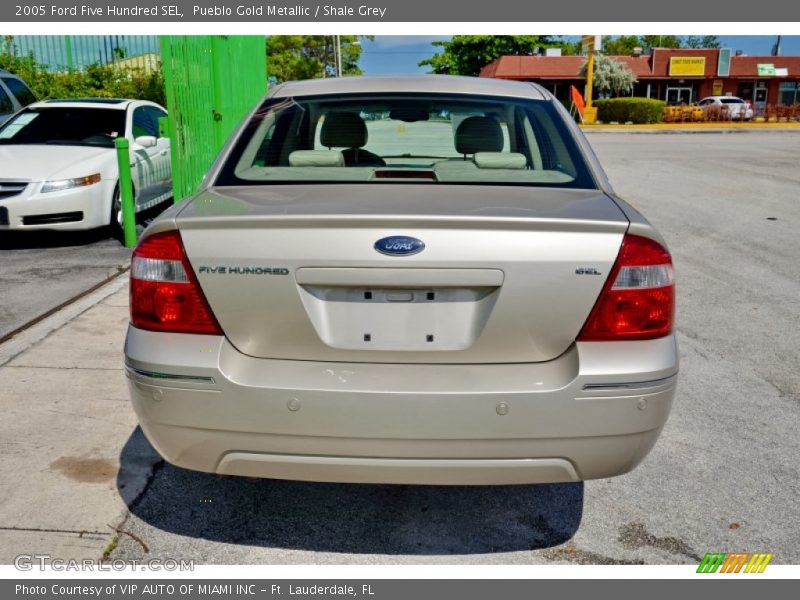 Pueblo Gold Metallic / Shale Grey 2005 Ford Five Hundred SEL