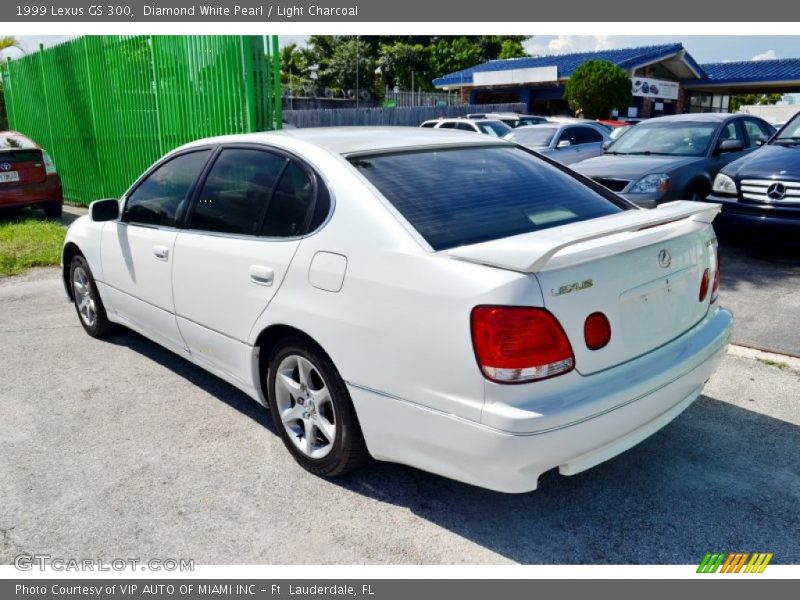Diamond White Pearl / Light Charcoal 1999 Lexus GS 300