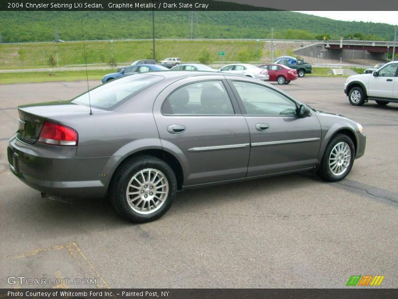 Graphite Metallic / Dark Slate Gray 2004 Chrysler Sebring LXi Sedan