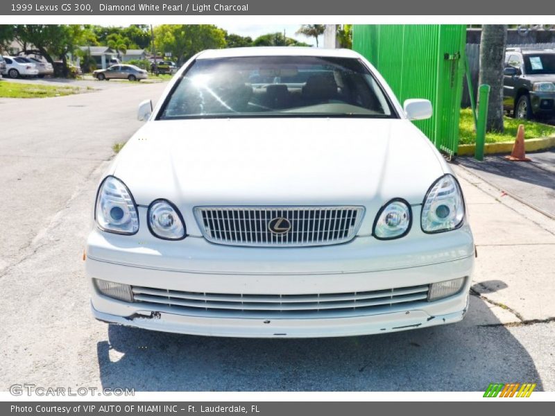 Diamond White Pearl / Light Charcoal 1999 Lexus GS 300