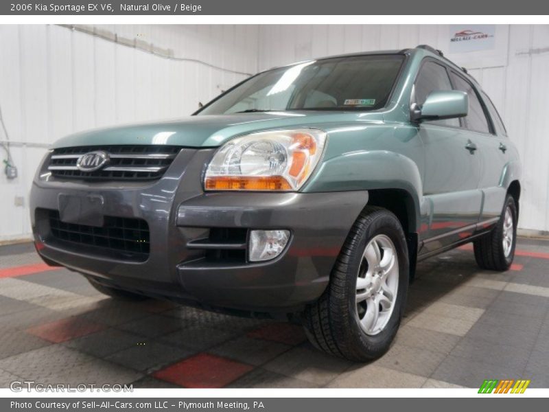 Natural Olive / Beige 2006 Kia Sportage EX V6