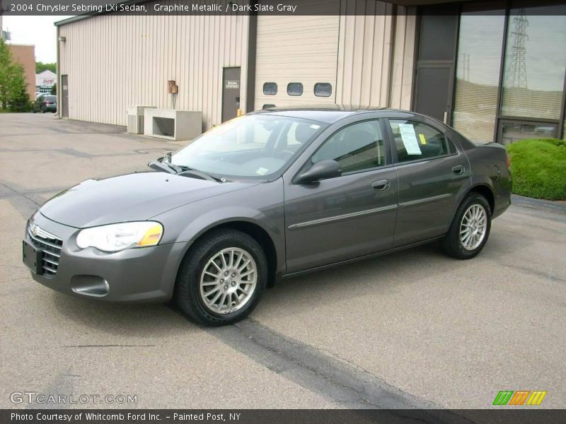 Graphite Metallic / Dark Slate Gray 2004 Chrysler Sebring LXi Sedan