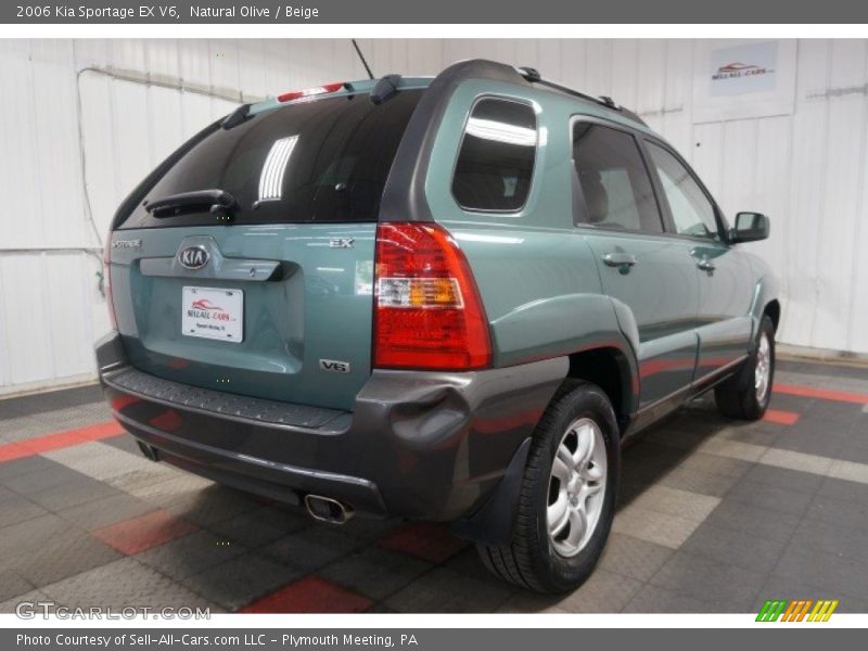 Natural Olive / Beige 2006 Kia Sportage EX V6