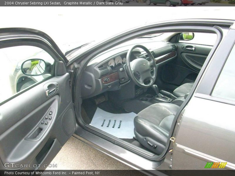 Graphite Metallic / Dark Slate Gray 2004 Chrysler Sebring LXi Sedan