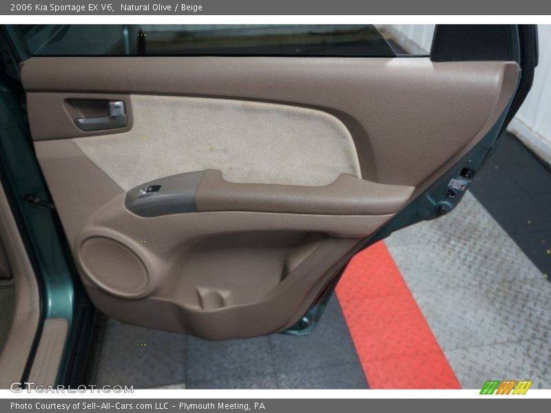 Natural Olive / Beige 2006 Kia Sportage EX V6