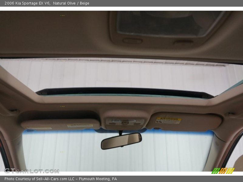 Natural Olive / Beige 2006 Kia Sportage EX V6