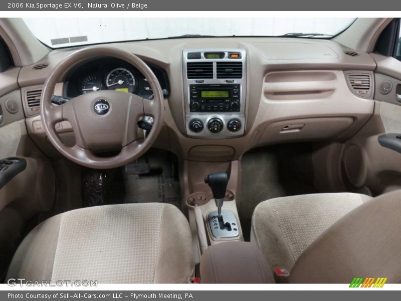 Natural Olive / Beige 2006 Kia Sportage EX V6
