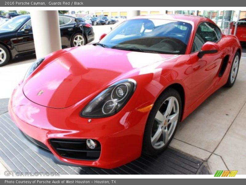 Front 3/4 View of 2016 Cayman 