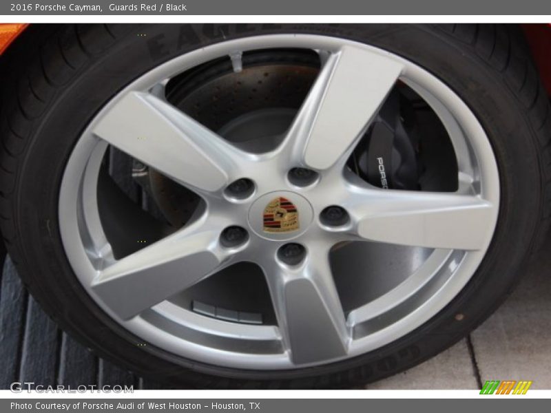  2016 Cayman  Wheel