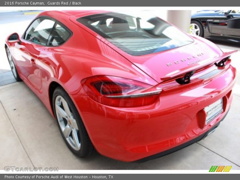 Guards Red / Black 2016 Porsche Cayman