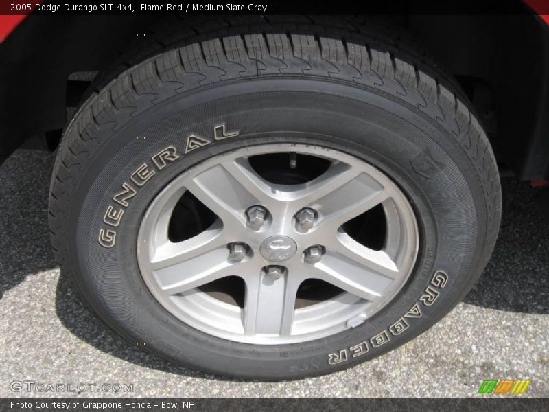Flame Red / Medium Slate Gray 2005 Dodge Durango SLT 4x4