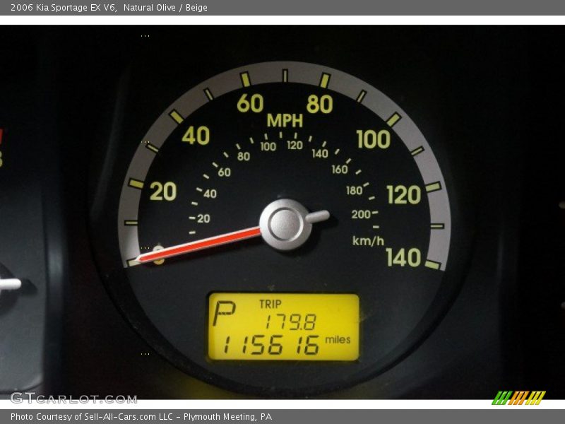 Natural Olive / Beige 2006 Kia Sportage EX V6