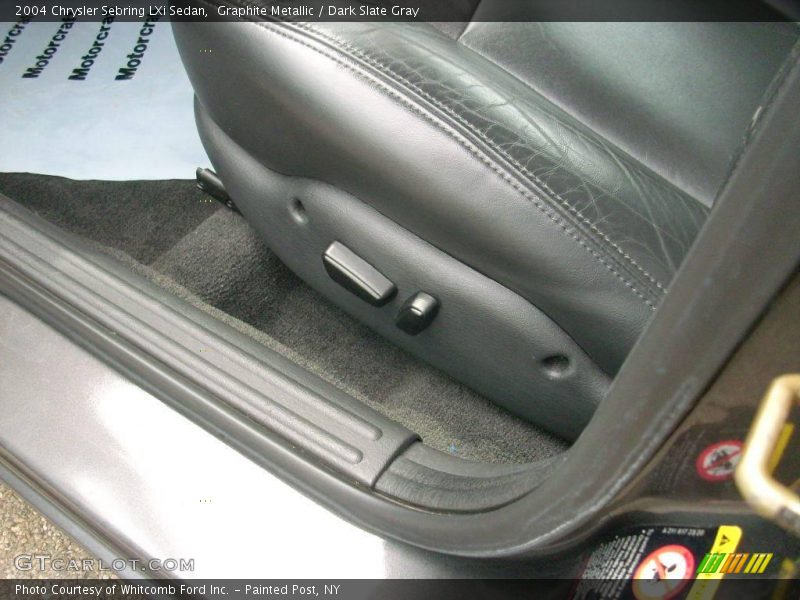 Graphite Metallic / Dark Slate Gray 2004 Chrysler Sebring LXi Sedan