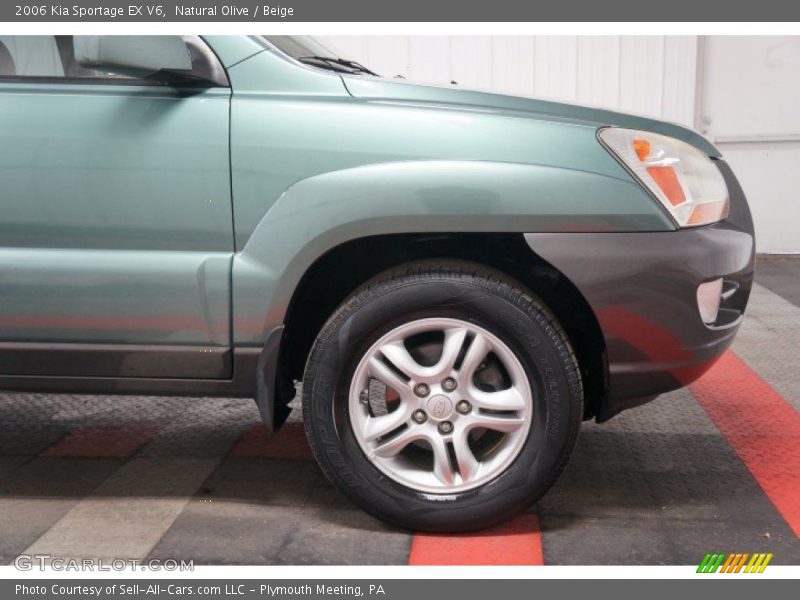 Natural Olive / Beige 2006 Kia Sportage EX V6