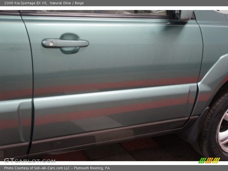 Natural Olive / Beige 2006 Kia Sportage EX V6