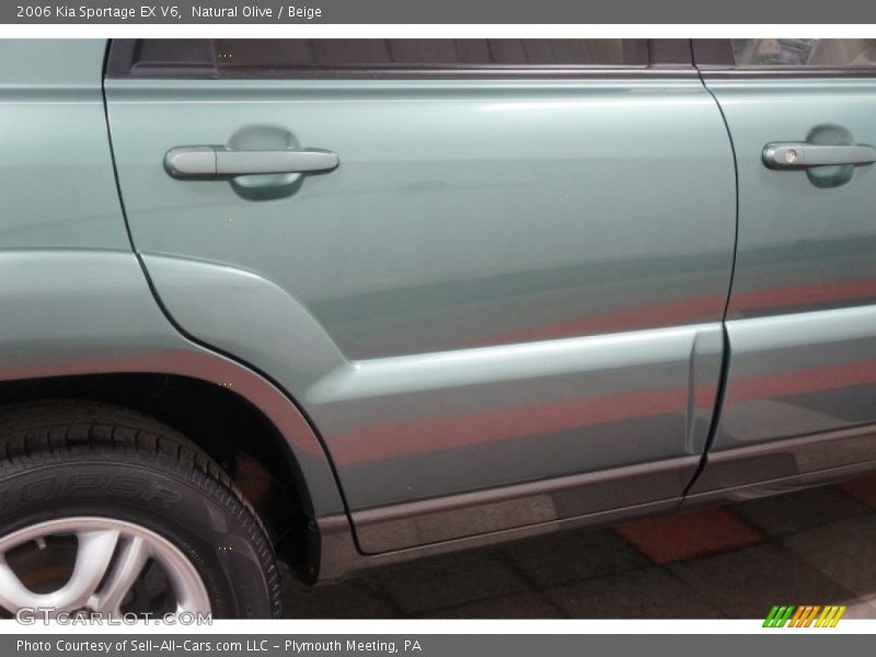 Natural Olive / Beige 2006 Kia Sportage EX V6